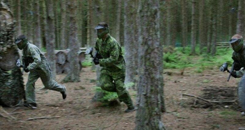 Group Paintball Half Day in Northumberland
